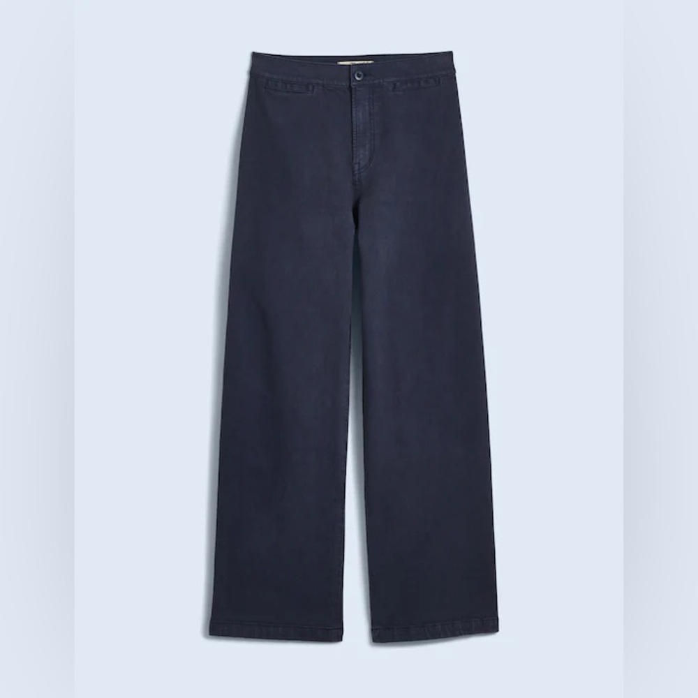 Madewell Emmett Wide Leg Crop Pant - Picture 4 of 9